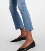 Jodi mid-rise cropped flared jeans