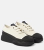 Loop canvas platform sneakers