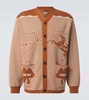 Buckaroo striped cotton cardigan
