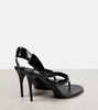 Infradito 90 leather thong sandals