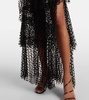Carmen tiered tulle maxi dress