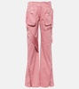 Low-rise straight cargo jeans