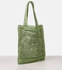 Summer Banana braided tote bag
