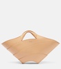 Khaima Small leather tote bag