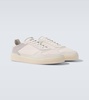 Basket suede and leather sneakers