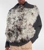 The Big Chill shearling and wool jacket