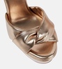 Olie 140 leather platform sandals