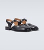 Tabi leather sandals