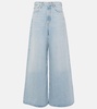 Nolan mid-rise wide-leg jeans