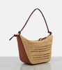 Hammock Mini raffia shoulder bag