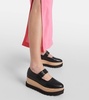 Elyse Eco Alter Mat leather platform sneakers