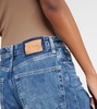 Mari high-rise wide-leg jeans
