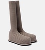 Veneda 95 knee-high sock boots
