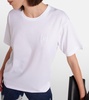 Face cotton jersey T-shirt