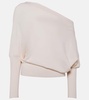 Grainge off-shoulder cashmere sweater