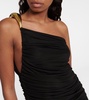 One-shoulder midi dress