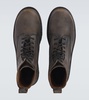 Strike leather boots