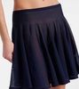Knitted miniskirt