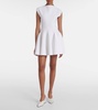 Pleated minidress