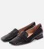 Leather loafers