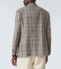 Kei checked wool blazer