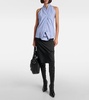 Avenue leather over-the-knee boots