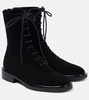 Daijah suede combat boots
