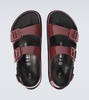 Milano patent leather sandals