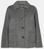 Sorriso houndstooth wool and mohair-blend jacket