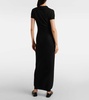 Semi-sheer polo dress