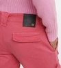 Denim cargo pants
