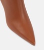Leather ankle boots