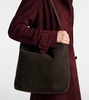 Sac Large suede bucket bag