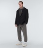 Faded cotton sweatpants