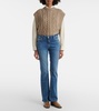 Legging flared jeans