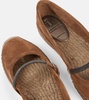 Monili suede espadrilles