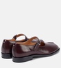 Tabi leather Mary Jane flats