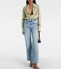 New Alexxis high-rise wide-leg jeans