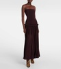 Decollete 90 calf hair over-the-knee boots