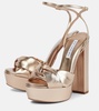 Olie 140 leather platform sandals