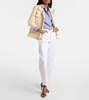 Balloon high-rise barrel-leg jeans