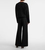 Tina crystal-embellished bouclé jacket