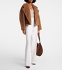 Gardone camel hair and silk teddy coat