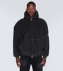 Oversized fleece hoodie