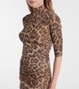 Leopard-print top
