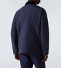 Corduroy-trimmed field jacket