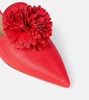 Couturier appliqué mules