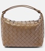 Wallace leather shoulder bag
