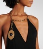 Chain-detail minidress