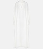 Linen midi dress